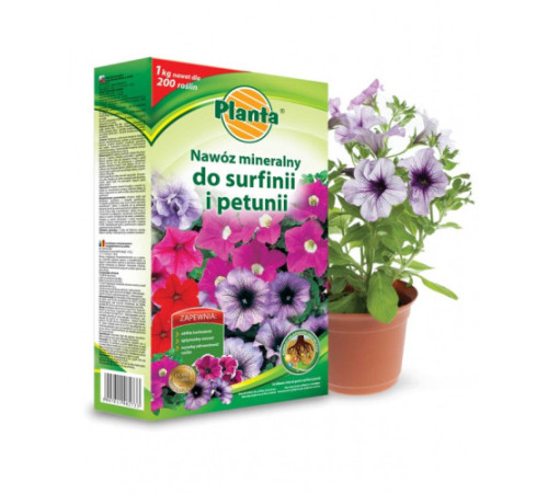 Удобрение Planta для Сурфиний и Петуний в гранулах 1кг.
