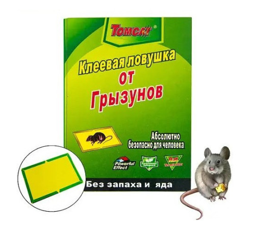 Клеевая ловушка для грызунов и насекомых (книга) имела 12*17 TomCat