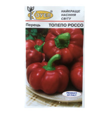 ТМ КОУЕЛ Перець солодкий Топепо россо (ратунда) 0,5 г