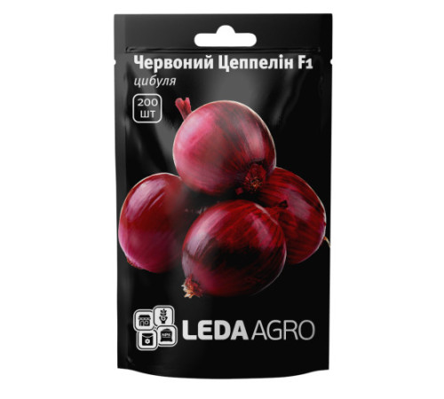 ТМ LEDAAGRO Лук Красный Цеппелин F1 200шт
