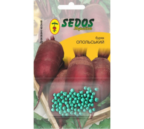 ТМ SEDOS Свекла Опольская 100шт инк