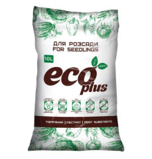 Торфяной субстрат Eco Plus Для Рассады 10л