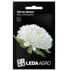 ТМ LEDAAGRO Айстра піоновидна Дюшес біла 0,2 г