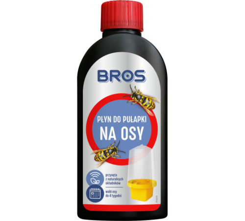 ТМ Bros/Брос Рідина до пастки від ос та мух 200мл /12шт