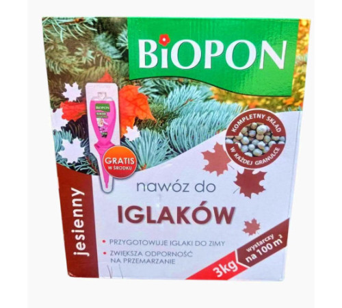 BIOPON Удобрение Осеннее для Сосны 3кг