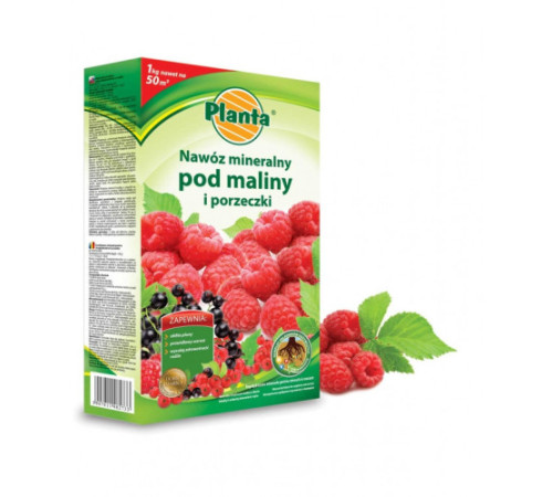 Удобрение Planta для малины и смородины в гранулах 1кг.
