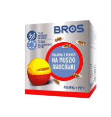 ТМ Bros/Брос Пастка + рідина для плодових (фруктових) мошок 15мл /12шт