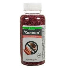 ТМ Укравіт Родентицид Капкан зерно БАНКА 200г /50шт.ящ