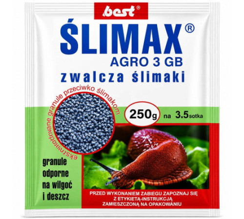 Інсектицид, засіб від слимаків Slimax (Слімакс) 250г Польща
