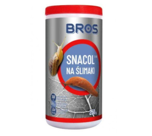 Засіб від слимаків Snacol/Снакол ТМ Bros/Брос 250г Польща ОРИГІНАЛ /12шт