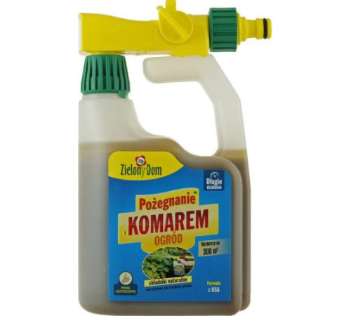 Біопрепарат від кліщів і комарів Zielony Dom 950мл на 300 кв. м./6шт
