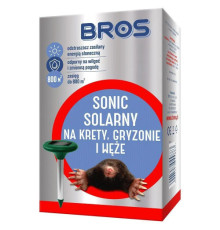 ТМ Bros/Брос Відлякувач кротів Sonic SOLARNY до 800м2