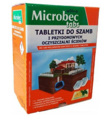 ТМ Bros/Брос Препарат Мікробек Microbec Ultra TABS для септиків та вигрібних ям 16шт*20г