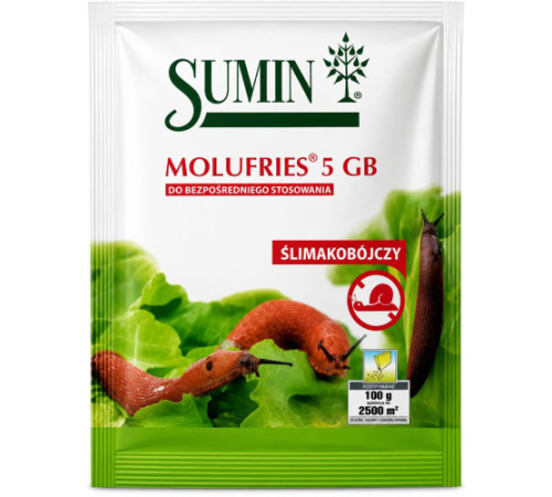 Засіб від слимаків Molufries 5GB 100г Sumin (аналог Слимакса/Slimax)
