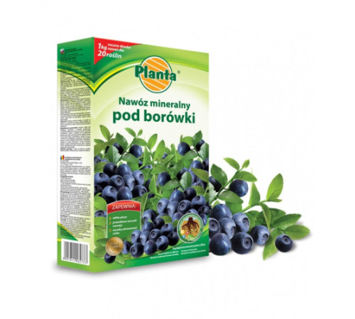 Добриво Planta для Чорниці в гранулах 1кг