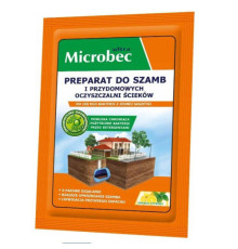ТМ Bros/Брос Препарат Мікробек Microbec Ultra САШЕ для септиків та вигрібних ям 18шт*25г