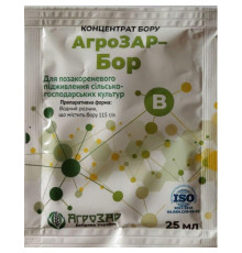 ТМ АГРОЗАР Добриво Бор 25мл