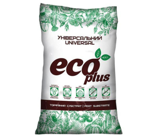 Торфяной субстрат Eco Plus Универсальный 20л.
