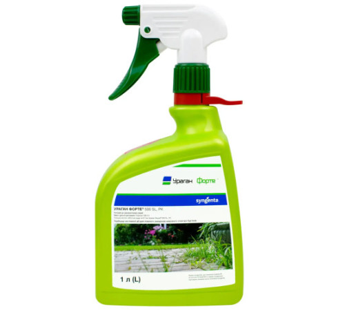 ТM Syngenta Гербицид сплошного действия Ураган Форте СПРЕЙ 1л/12шт