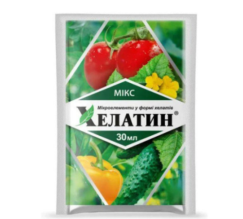 Добриво Хелатин Мікс  30мл /10шт